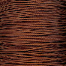 Chocolate Brown Boot Laces 3mm Paracord Steel Tip Shoelaces