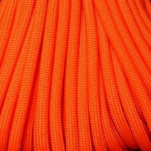 Neon Orange Boot Laces *Guaranteed for Life* 550 Paracord Steel Tip - Mad Dog Laces