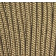 Coyote Brown Boot Laces *Guaranteed for Life* 3mm Paracord Steel Tip Shoelaces - Mad Dog Laces