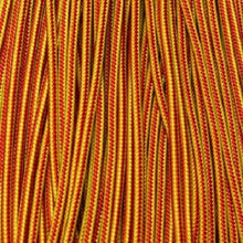 Red and Canary Yellow Boot Laces  3mm Paracord Steel Tip Shoelaces - Mad Dog Laces