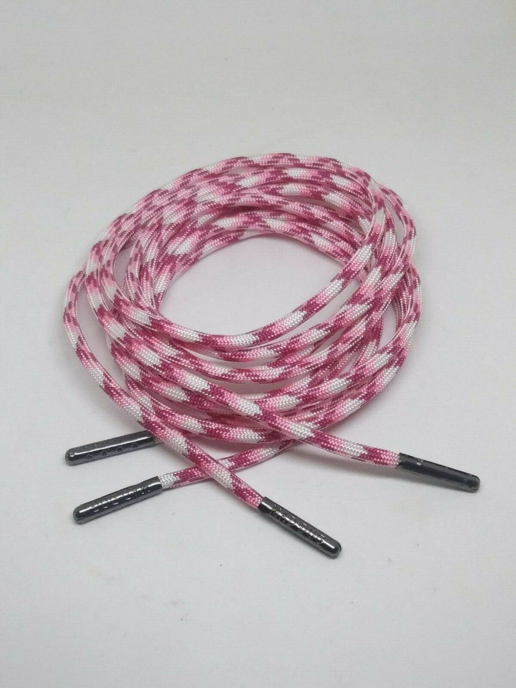 Breast Cancer Awarenes Boot Laces *Guaranteed for Life* 550 Paracord Steel Tip - Mad Dog Laces