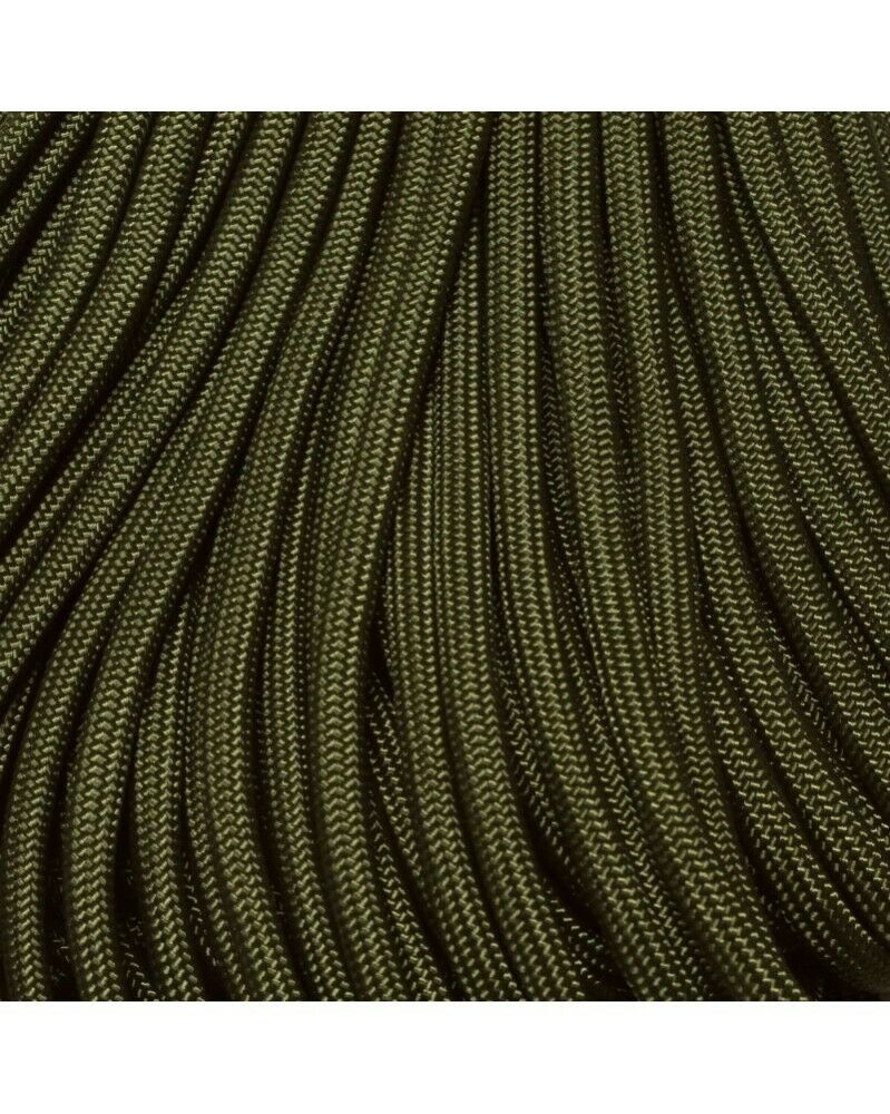 OD Green Boot Laces Guaranteed for Life 550 Paracord Steel Tip