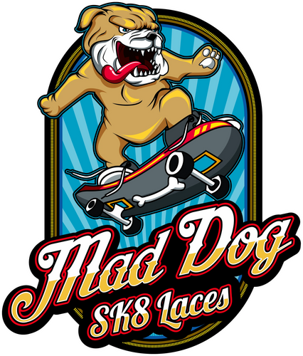 Skateboard Laces - Mad Dog Laces